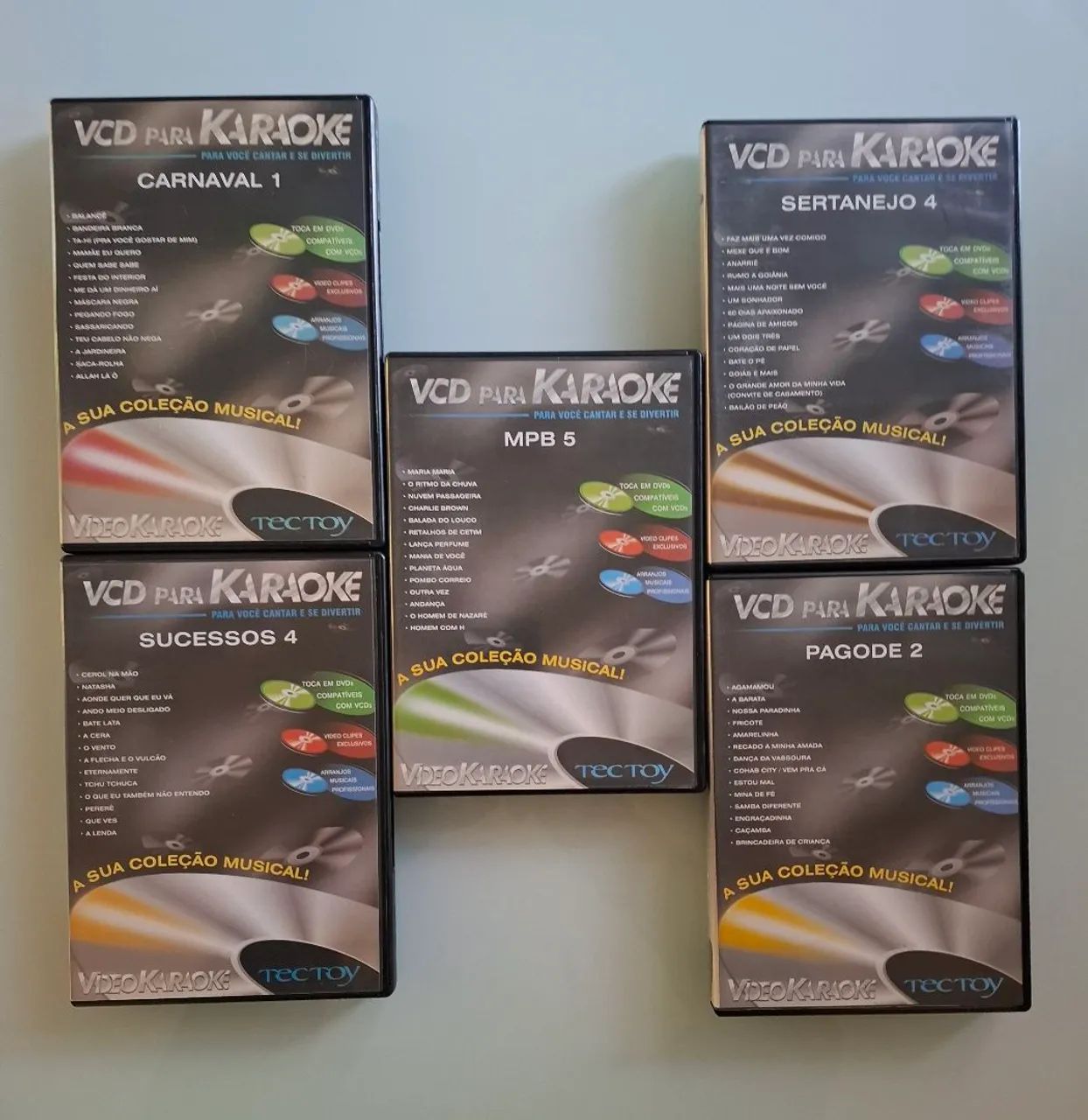 5 mídias para Karaokê! 