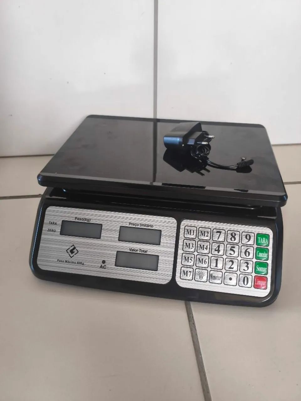 Balança digital 40 kg fênix Black 