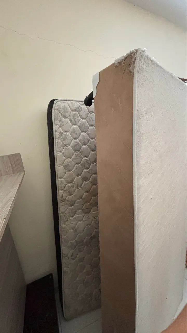 Cama box colchao e base - Foto 4