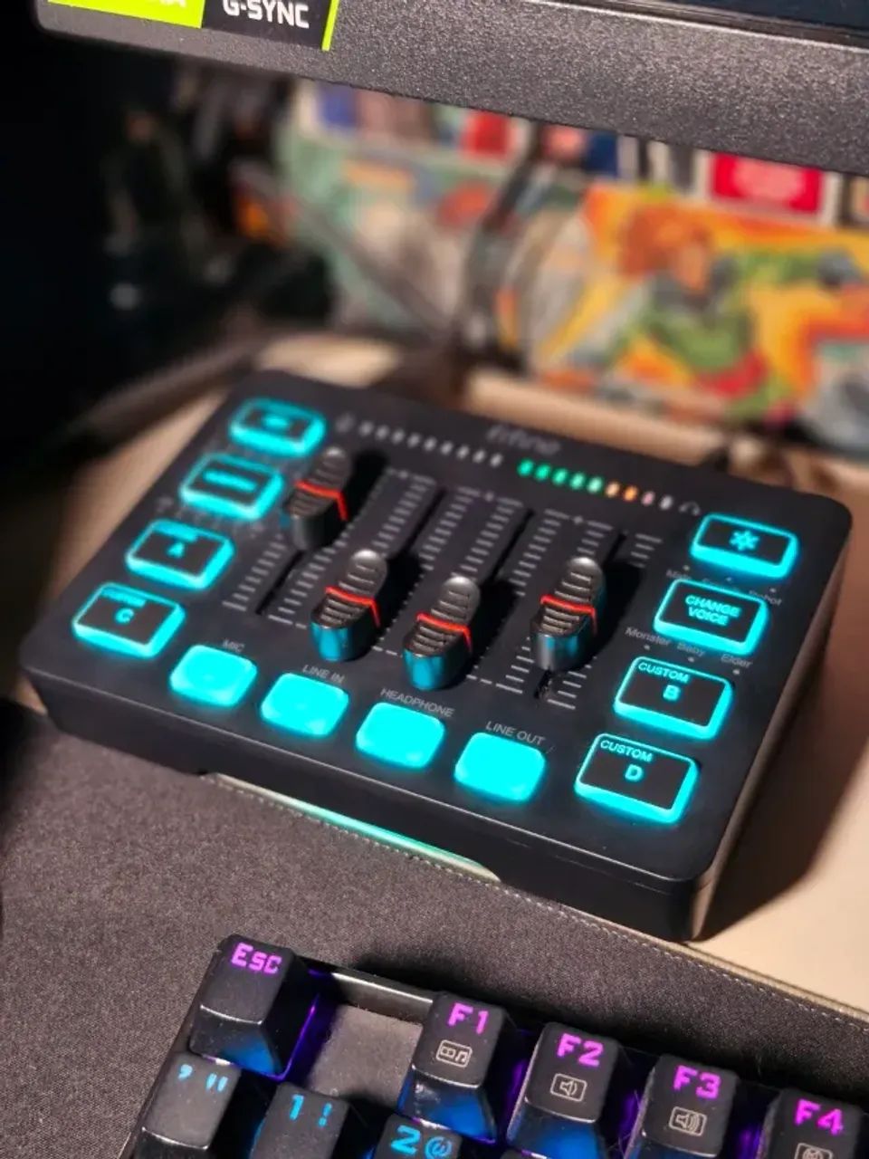 Fifine SC3 Audio Mixer - Foto 3