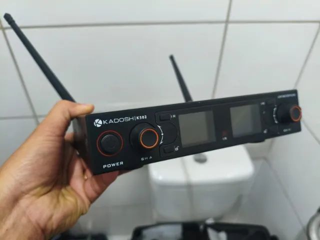 Microfone Profissional Duplo Kadosh K502M - Foto 4