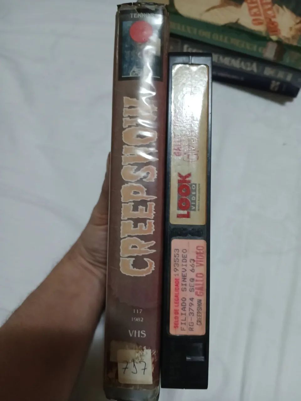Vhs creepshow show dos horrores stephen king george romero - Foto 2