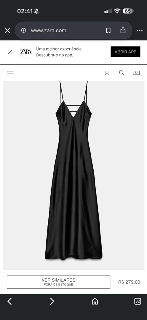 Vestido Zara