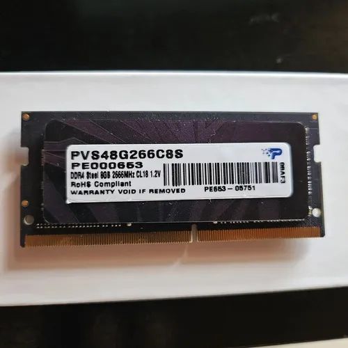 Memória Para Notebook Patriot Viper Steal 8gb 2666mhz Ddr4