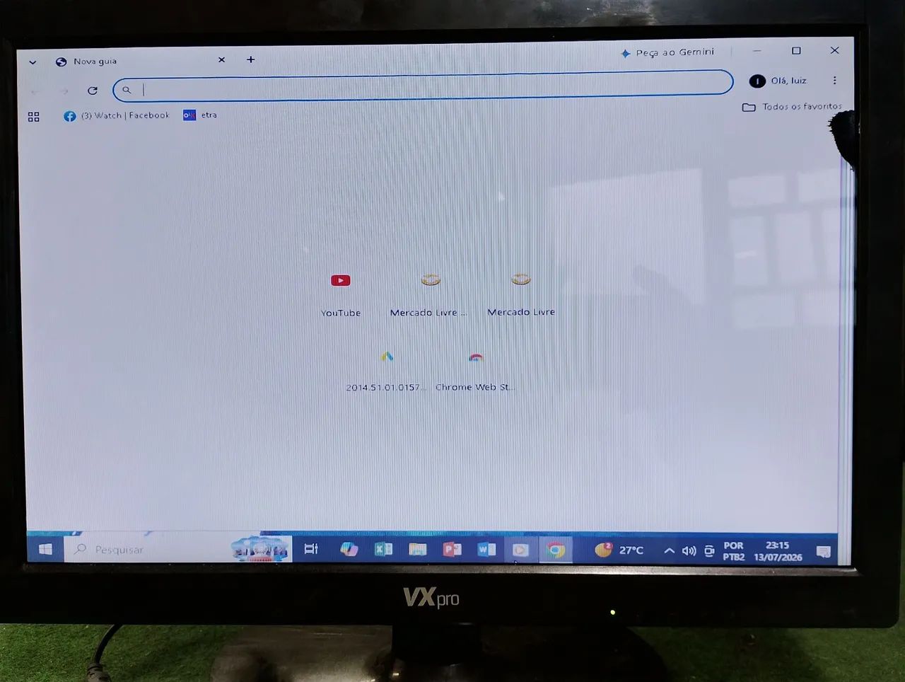 TV MONITOR VX PRO 15,5 POLEGADAS LEIAM 