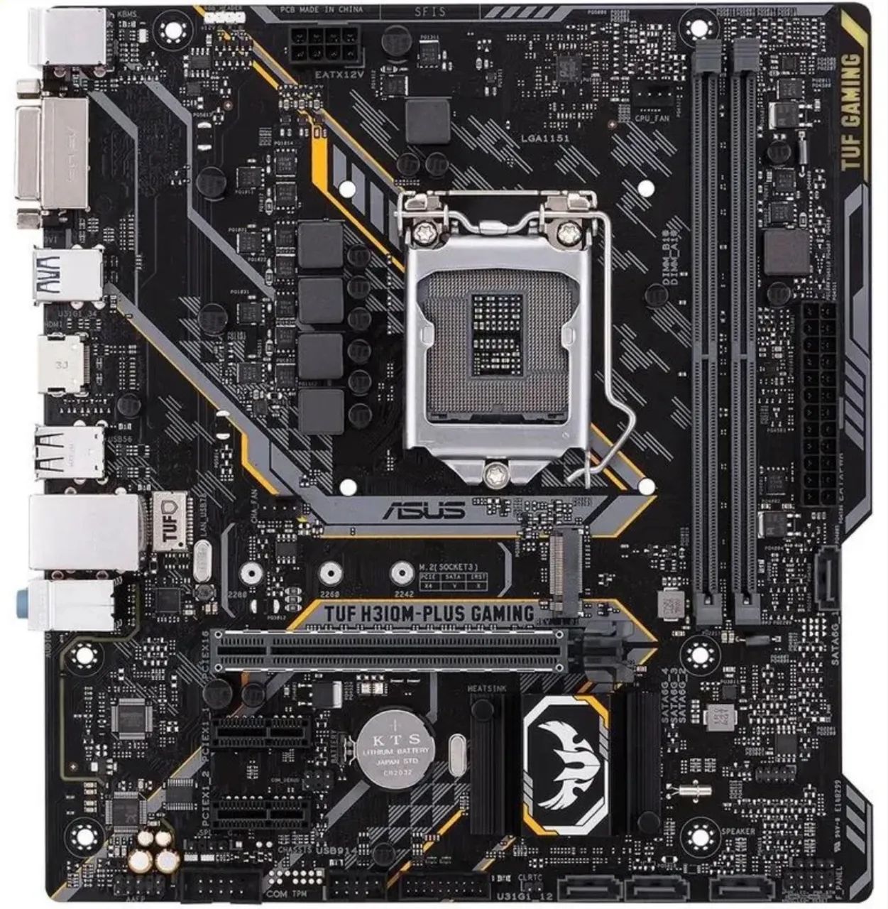 Processador i7-8700 + placa-mãe ASUS TUF H310M-PLUS GAMING + cooler original Intel - Foto 3