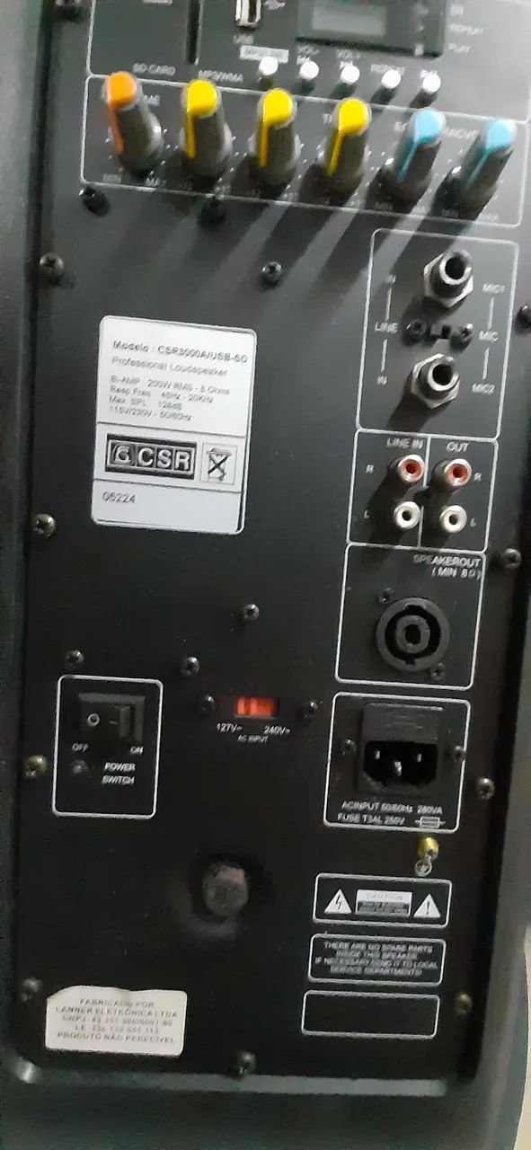 Unidade 2- Caixa de som CsR 12 polegadas - Foto 2