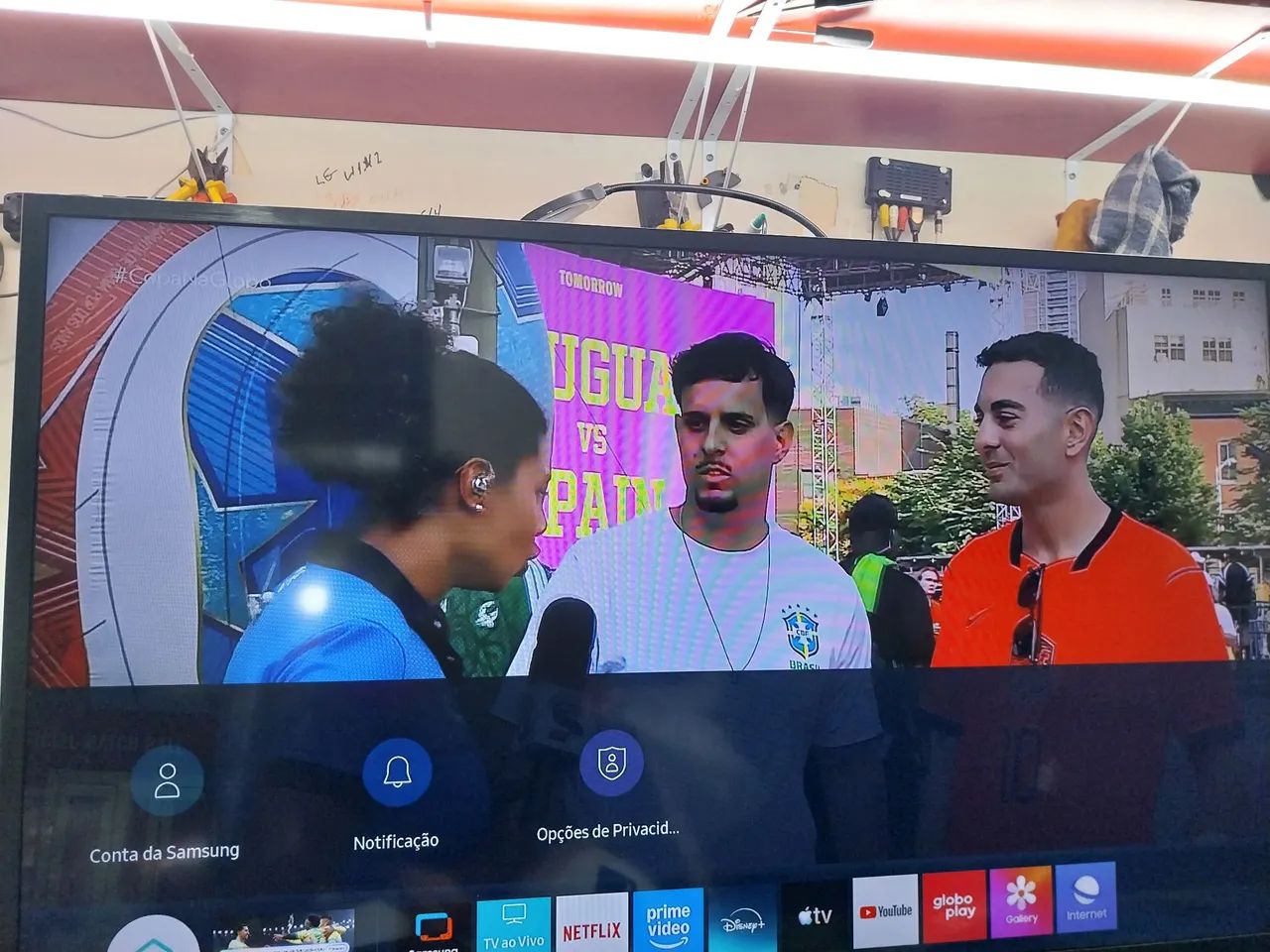 Tv 43 samsung  smart  Wi-Fi tizem 