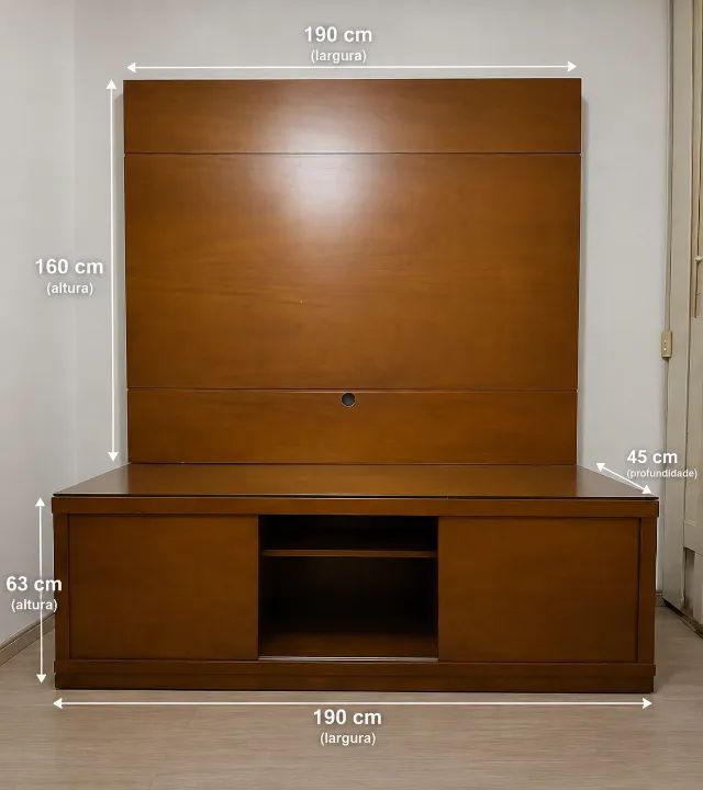 Conjunto Rack com Painel para TV - Foto 3
