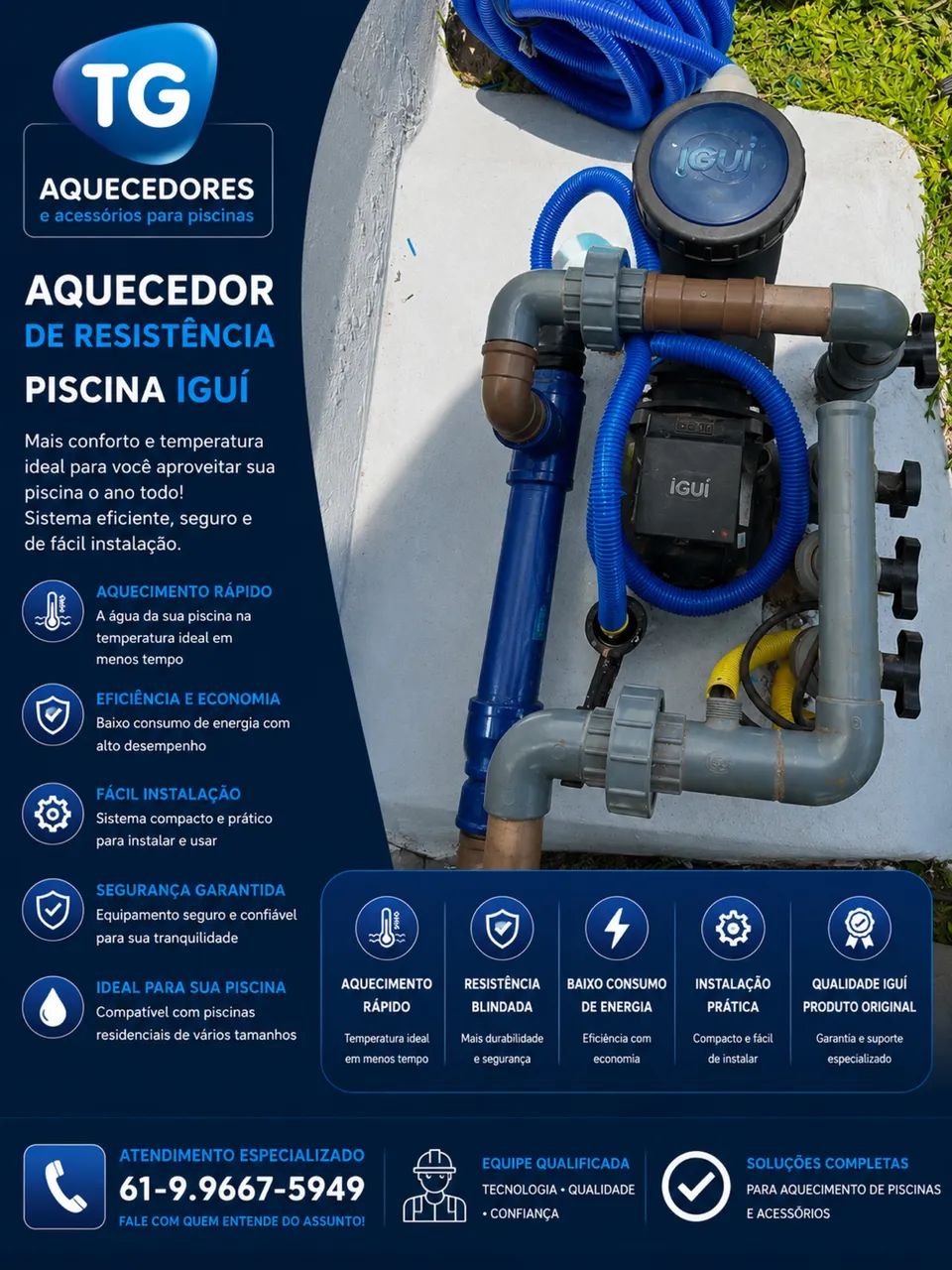 Aquecimento elétrico para piscina - Foto 5