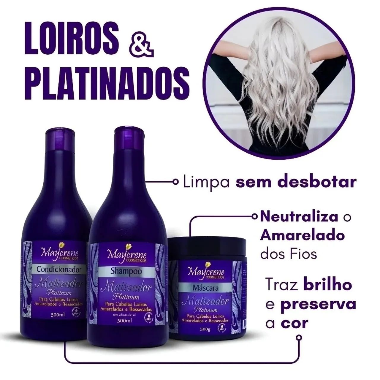 Kit Capilar 03 itens MIX DE SILICONE Shampoo, Condicionador e Máscara - Foto 5