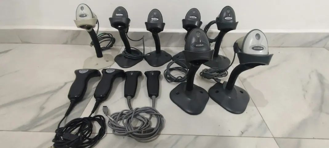 Lote 11 Leitores De Código De Barras Usb Symbol Elgin Bematech