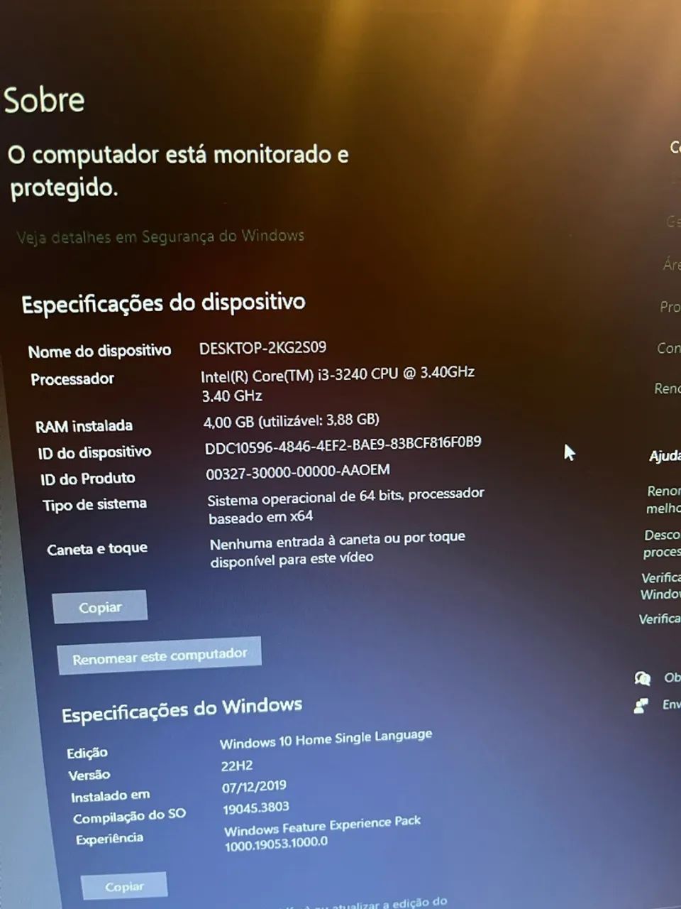 Pc Intel i3 | SSD | 4GB - Foto 4