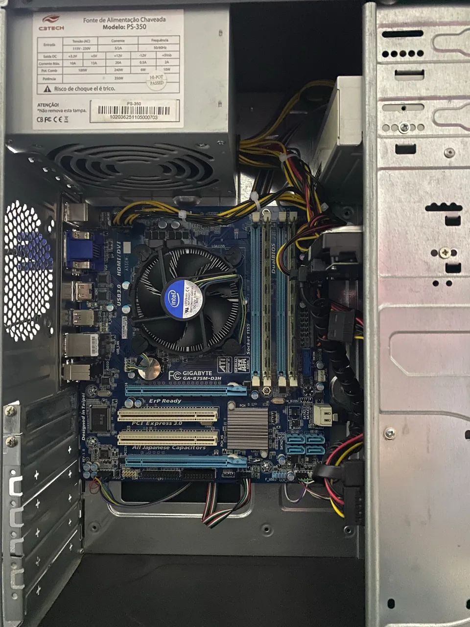 Pc Gamer Completo / i5-3470 / 8GB / SSD+HD / Monitor Dell 19, 75Hz - Foto 4