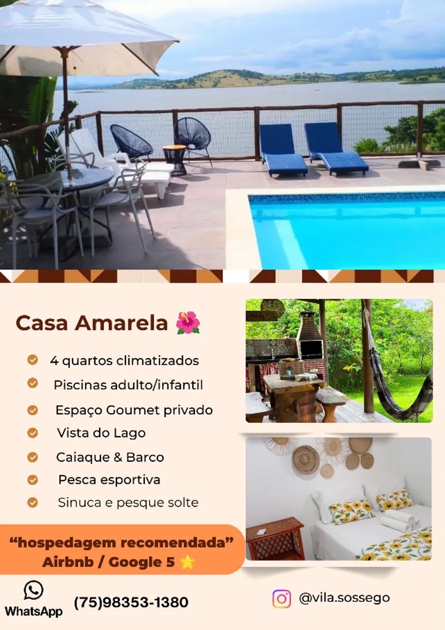 Casa no Lago em São Gonçalo dos Campos  - Foto 7