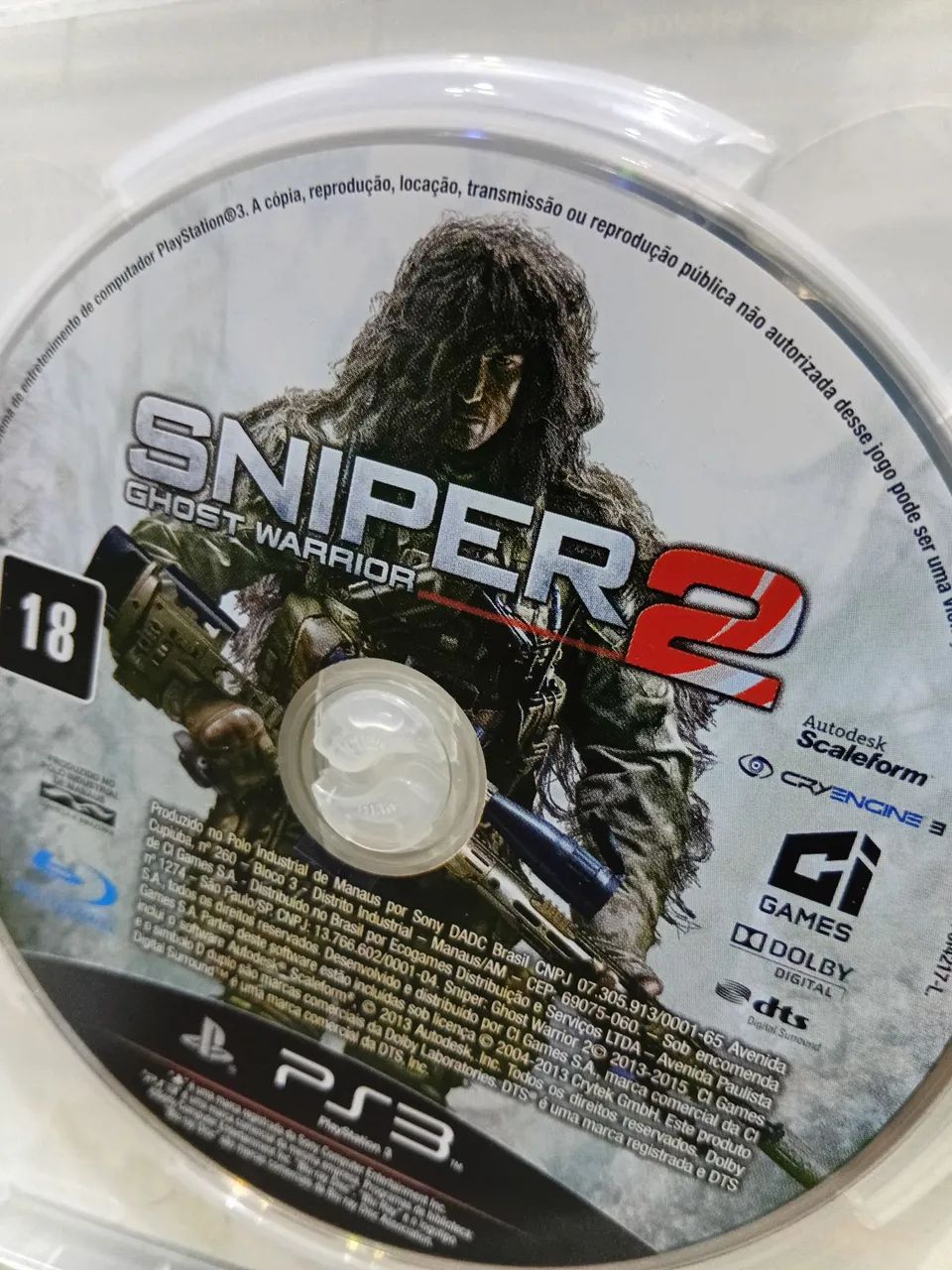 Combo jogos sniper 1 e 2 PS3 originais.  - Foto 4