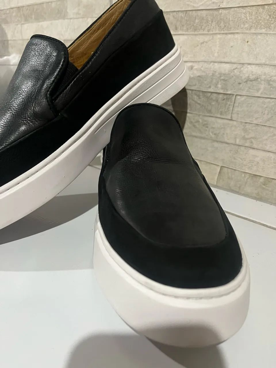 Sapato em couro 