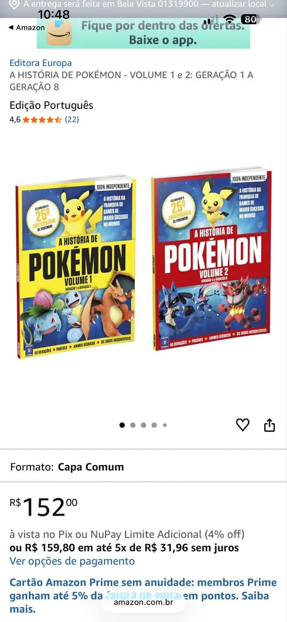 Pokémon Volume 1 e 2 - Foto 3