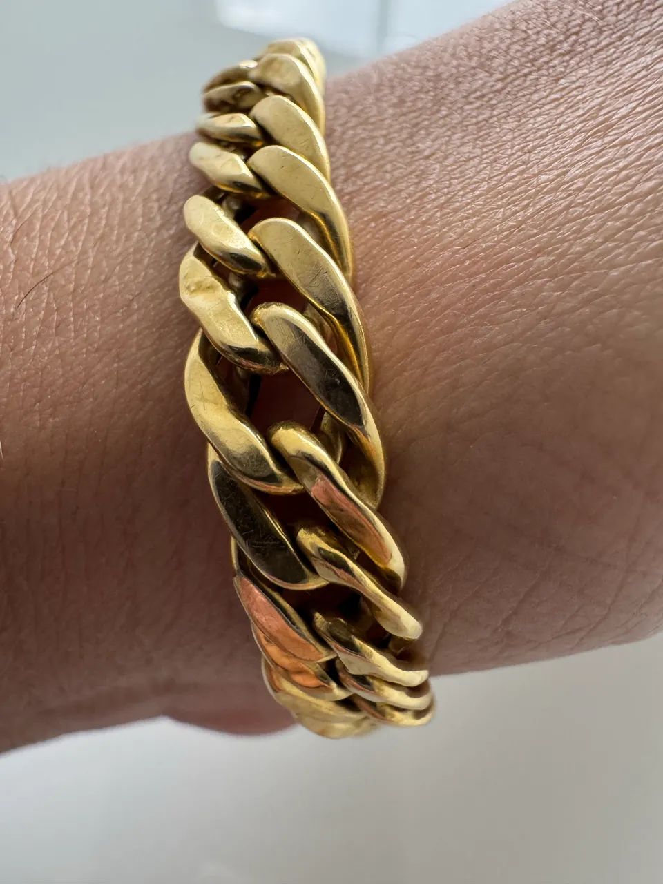 Linda pulseira de ouro - 18k