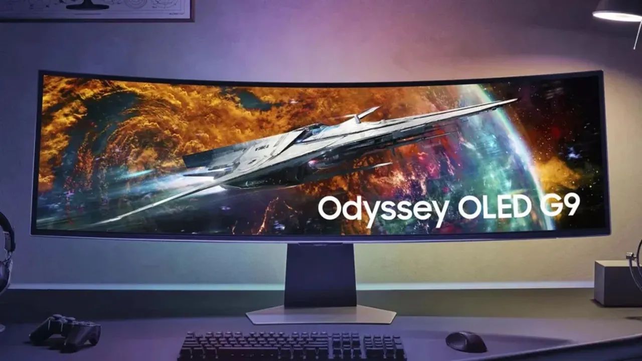 ? Monitor Gamer Curvo Samsung Odyssey OLED G9 - 49? - Foto 4