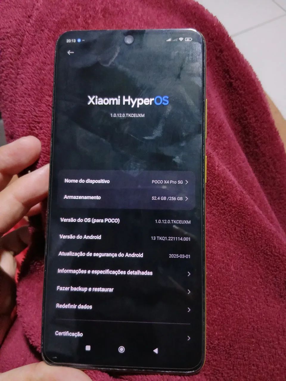 Poco x4 pro