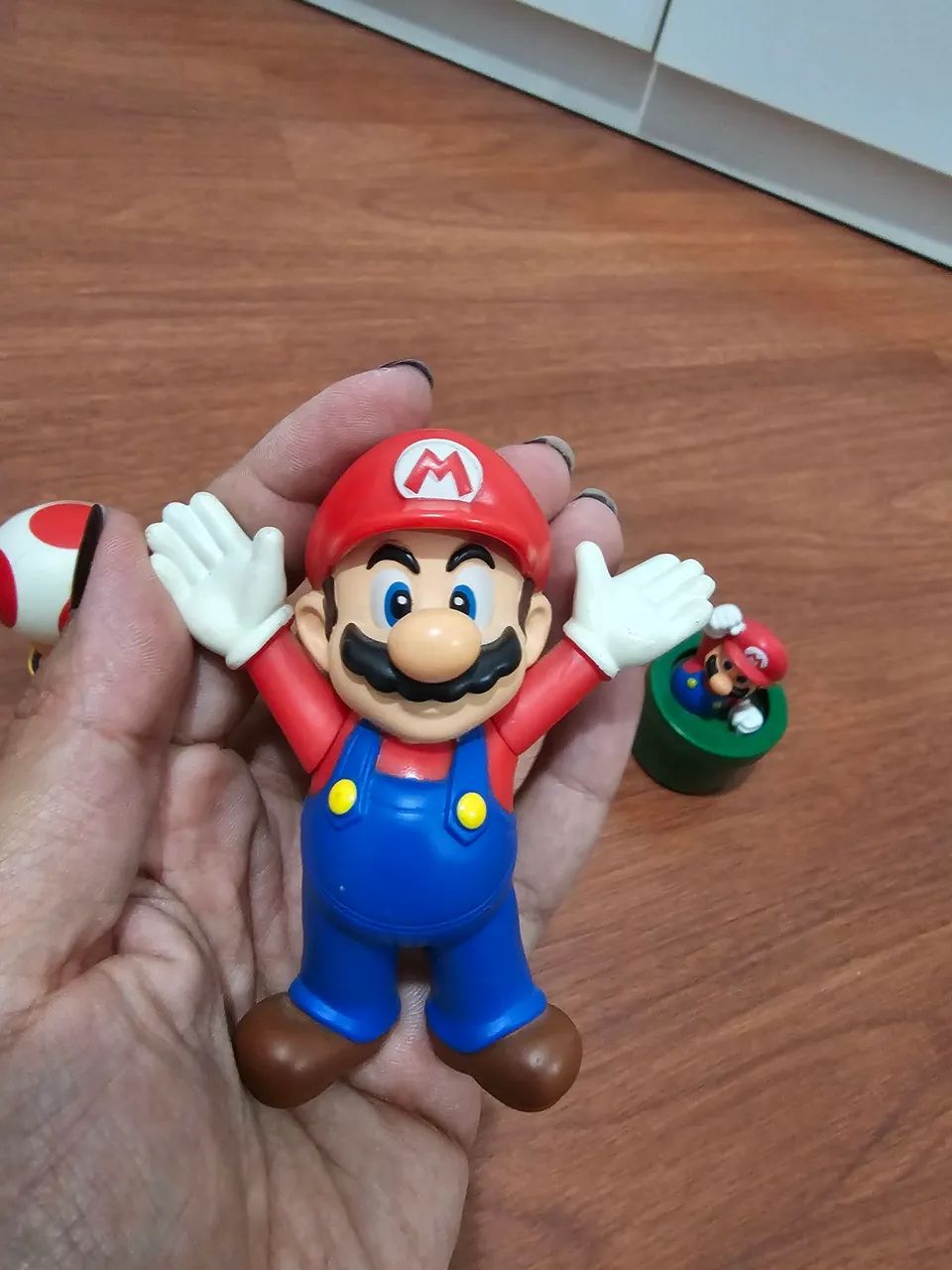 Bonecos colecionáveis Mario Bros Mc Donalds 