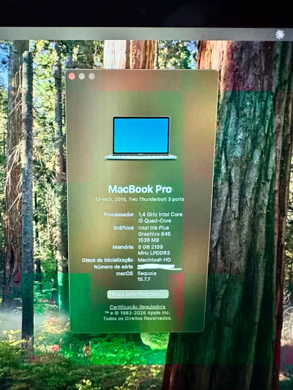 MacBook Pro 13" inch 2019 Com Touch Bar - Foto 3