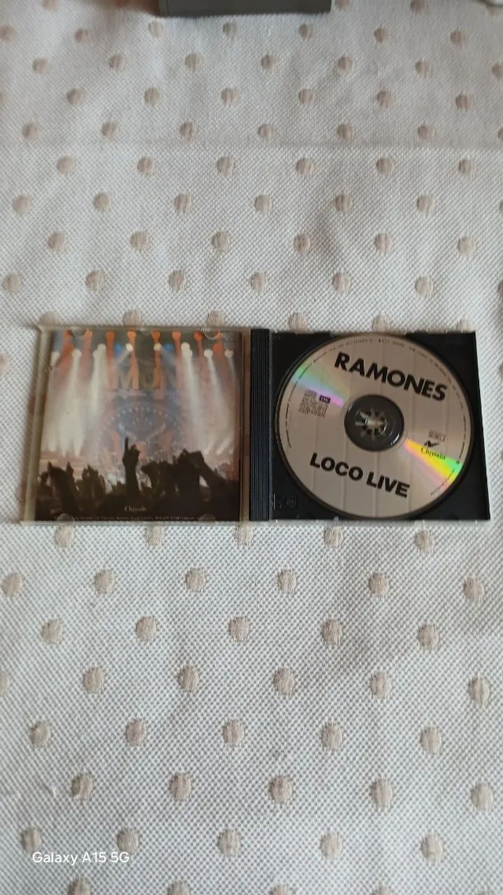 Cd Loco Live nacional do Ramones. - Foto 3