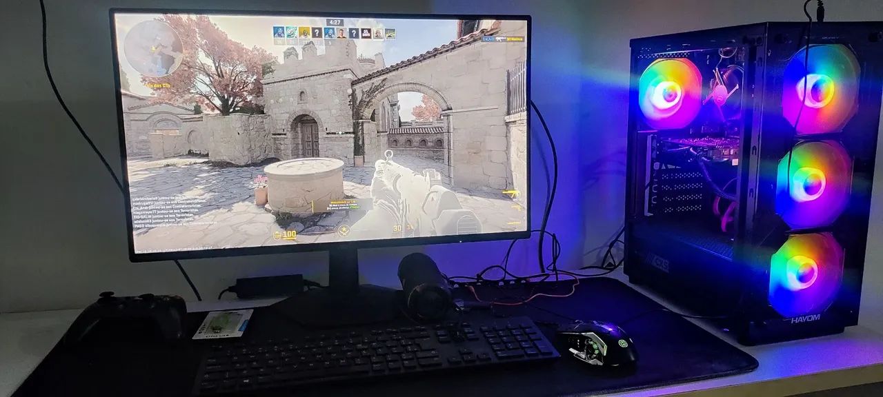 PC gamer completo com monitor 27 polegadas  - Foto 2