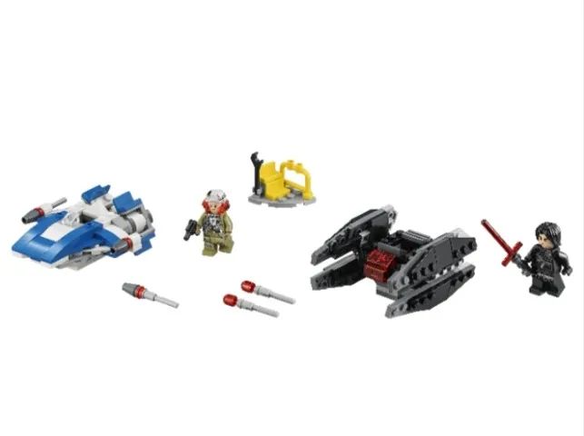 Lego Star Wars A Wing Vs Tie Silencer Microfighters 75196 - Foto 3