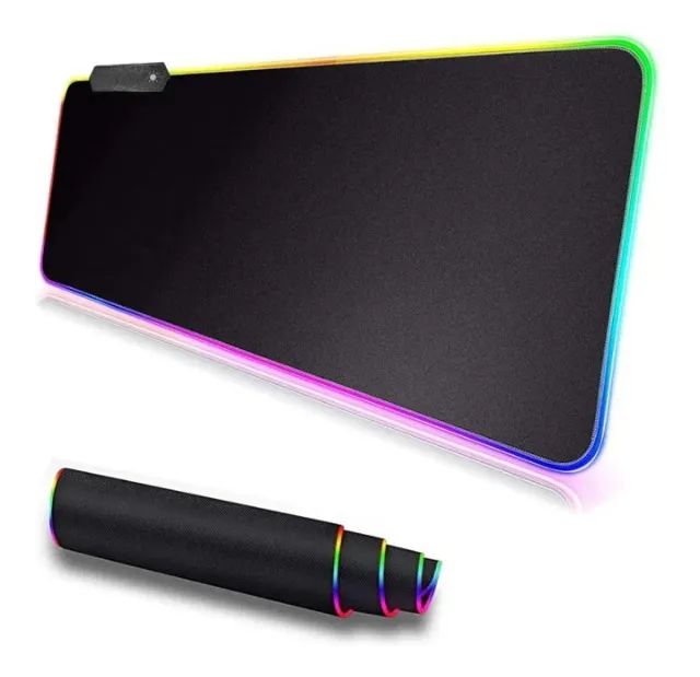 Mouse Pad Gamer Grande Led RGB 80x30cm  B-max - Foto 2