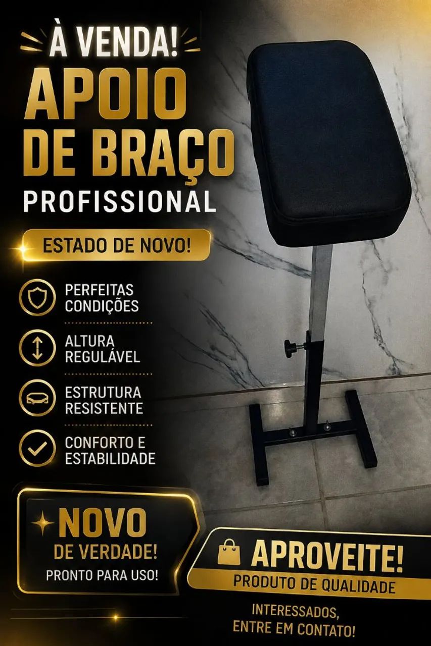 Suporte de braço para tattoo 