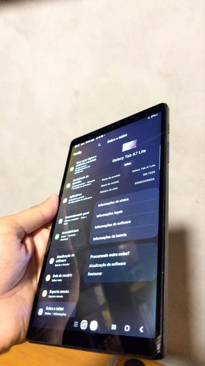 Tablet Samsung galaxy A7 lite 