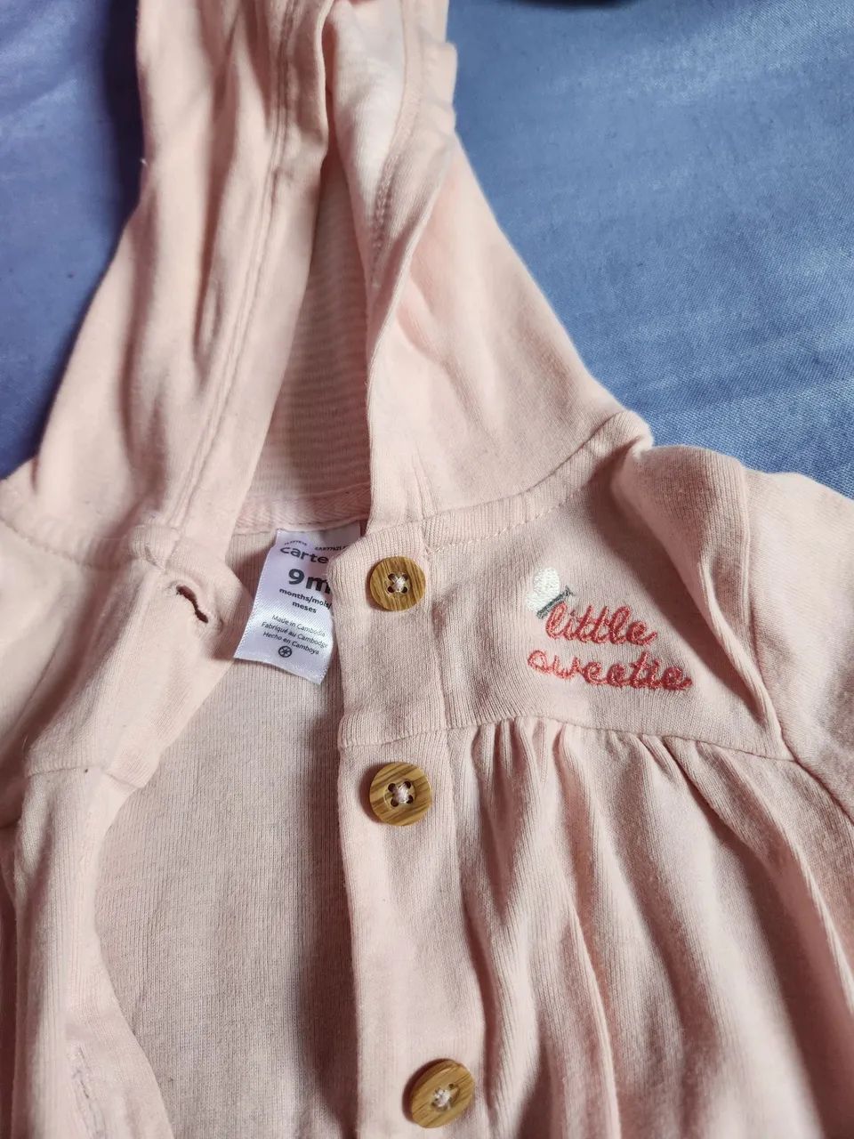 Conjunto bebê carters 9 meses