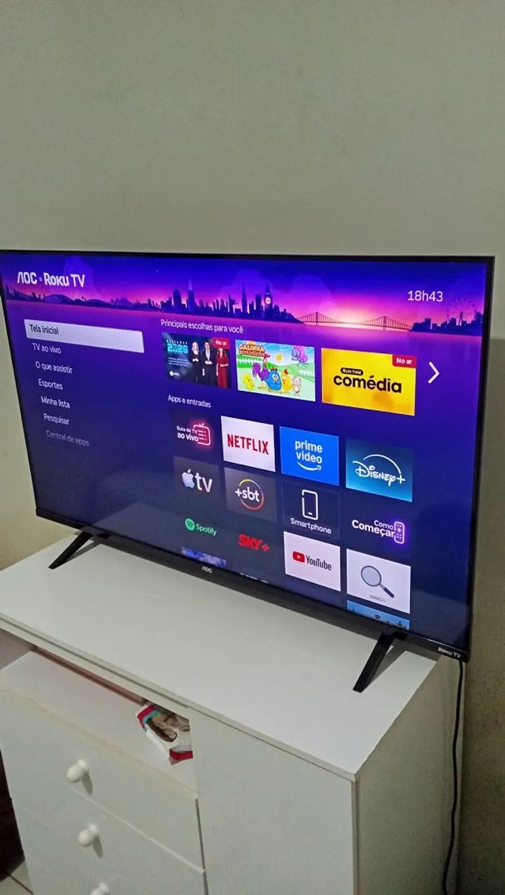 Televisão 43 polegadas (AOC) - Foto 2