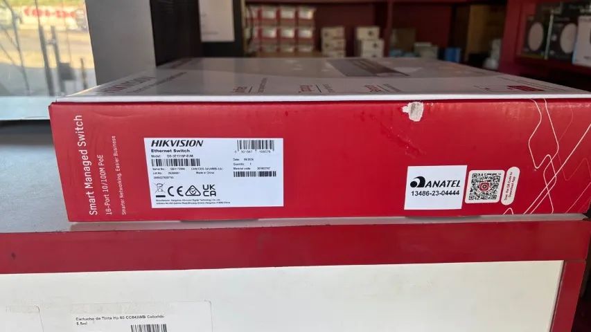 SWITCH 16 CANAIS DS-3E1318P HIKVISION - Foto 2