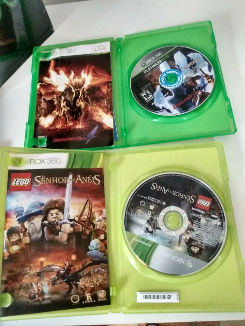 jogos xbox 360 2un. mais estojo sem mídia e cx personalizada - Foto 2