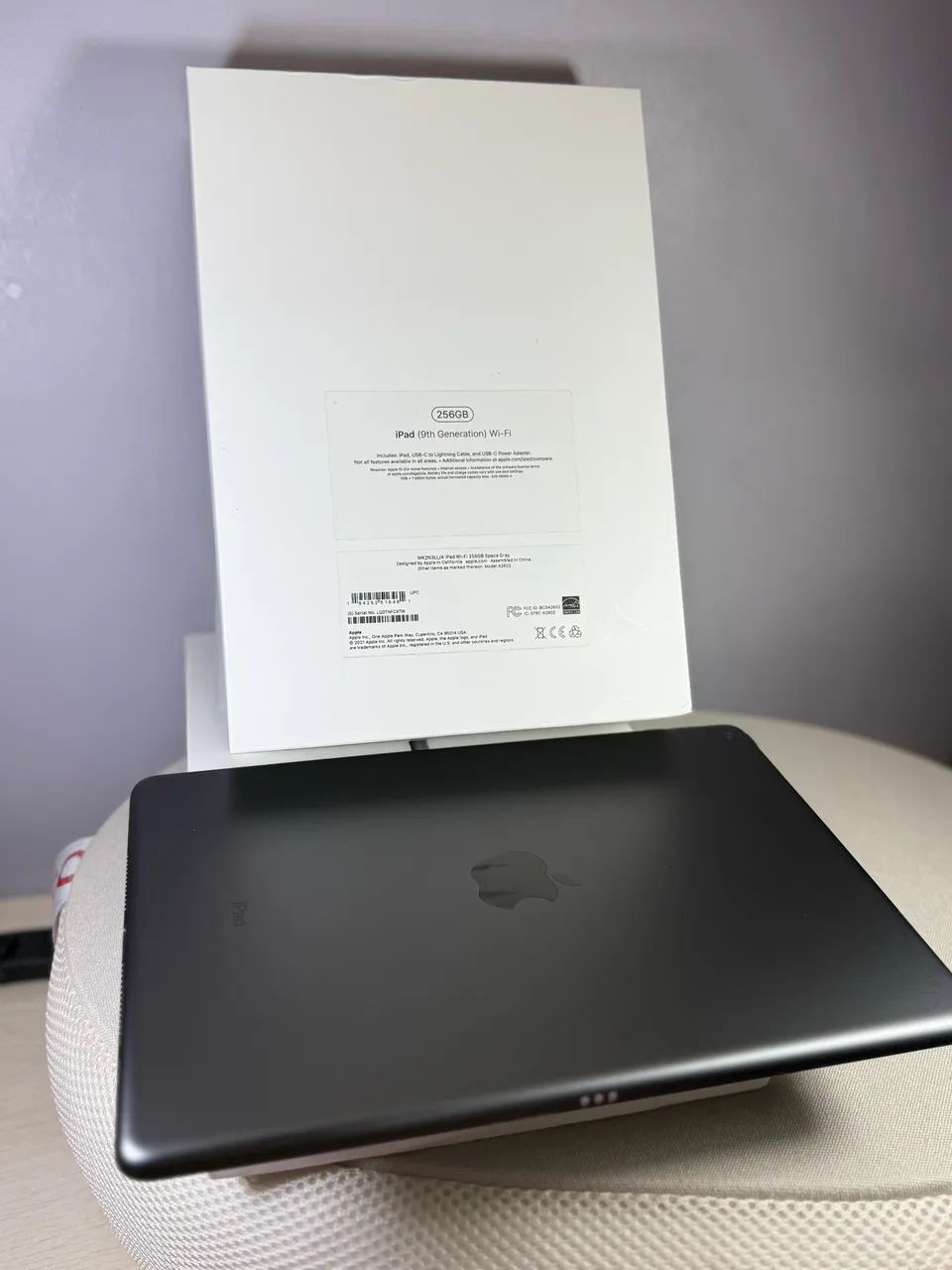 apple ipad 9 geração 256gb cinza  - Foto 5