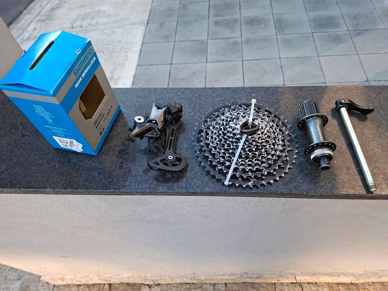 Relação Shimano 1x12 completa