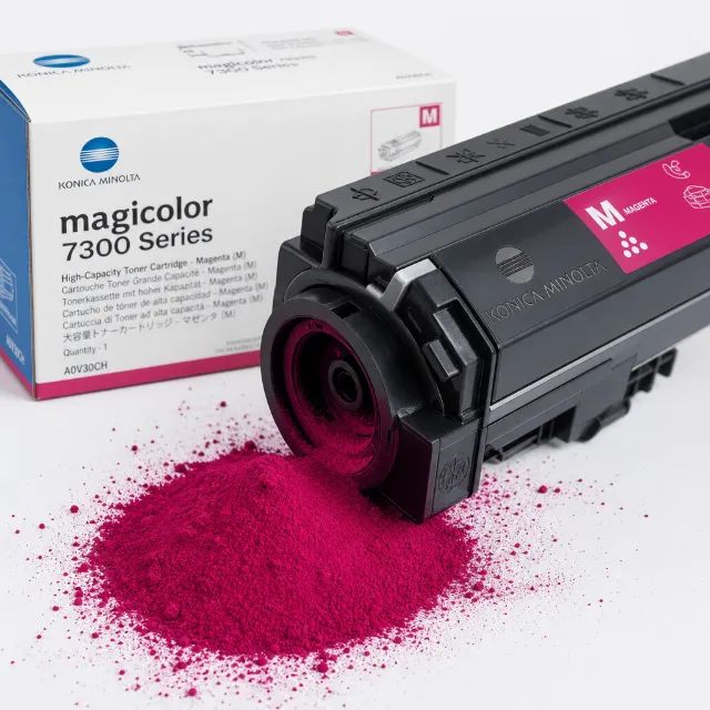 Kit 04 Toner Konica Minolta Magicolor 7300 Original - Foto 2