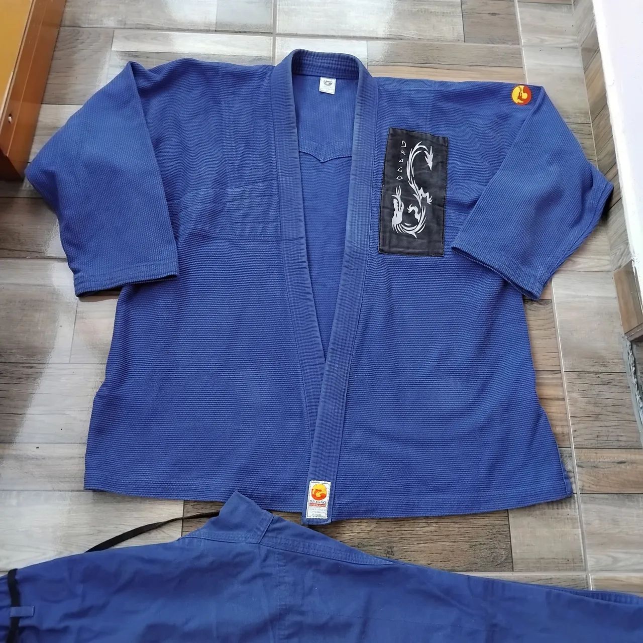 Kimono jiu-jitsu A4 Dragão  - Foto 5
