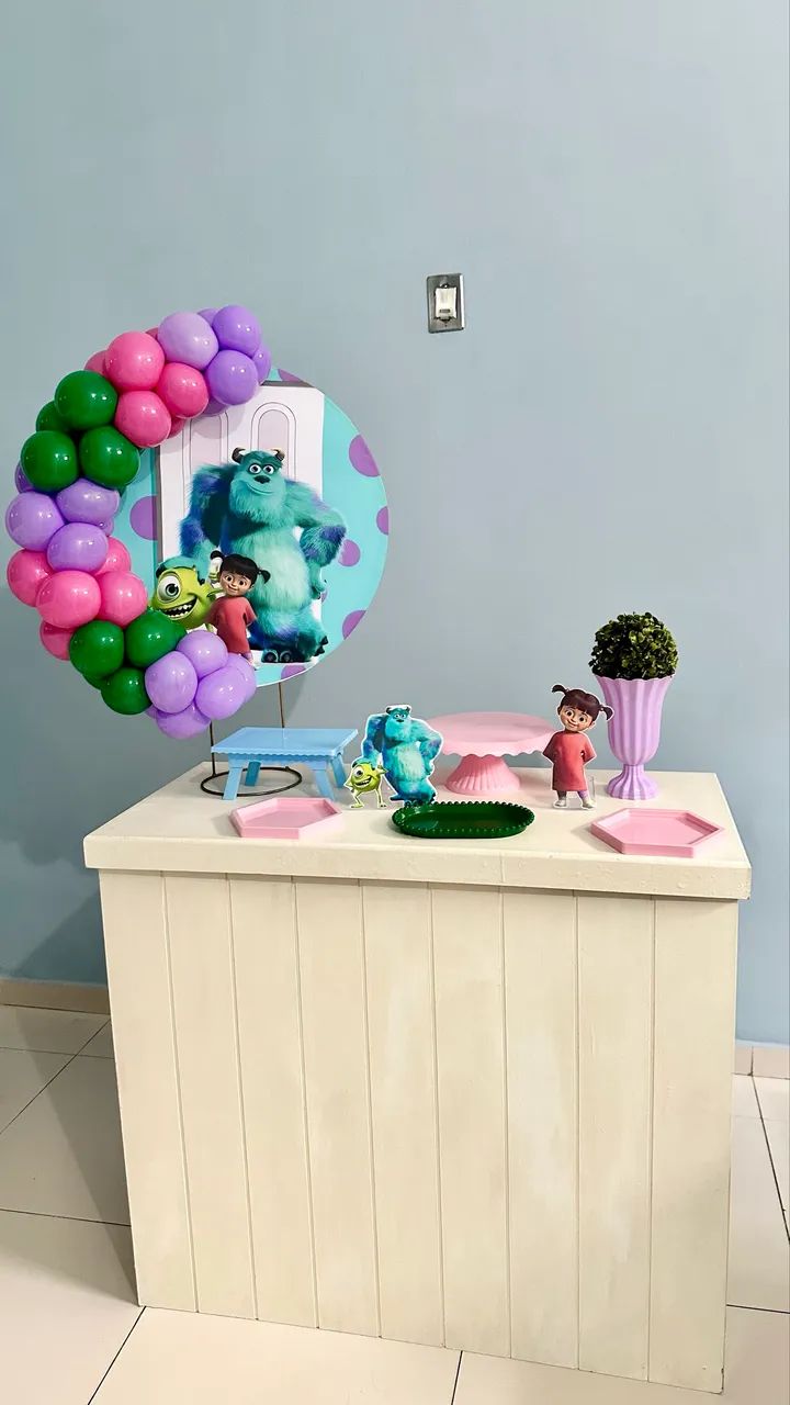 Decoração monstro S.A.