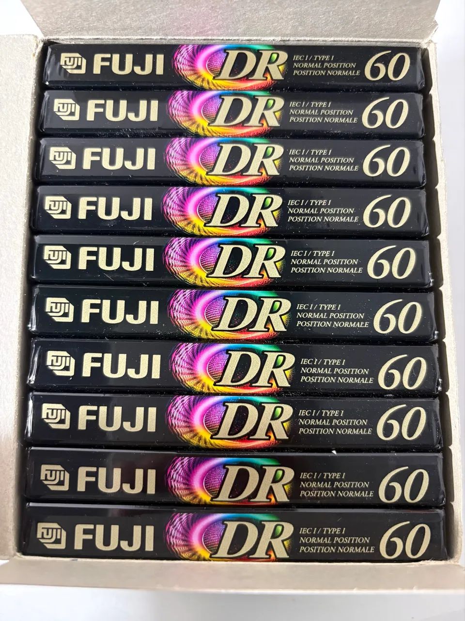 Fita cassete Fuji DR I 60 (caixa 10un) - Foto 2
