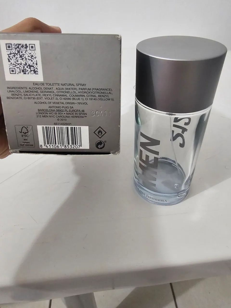 Frasco 212 Men Nyc 200ml - Foto 3
