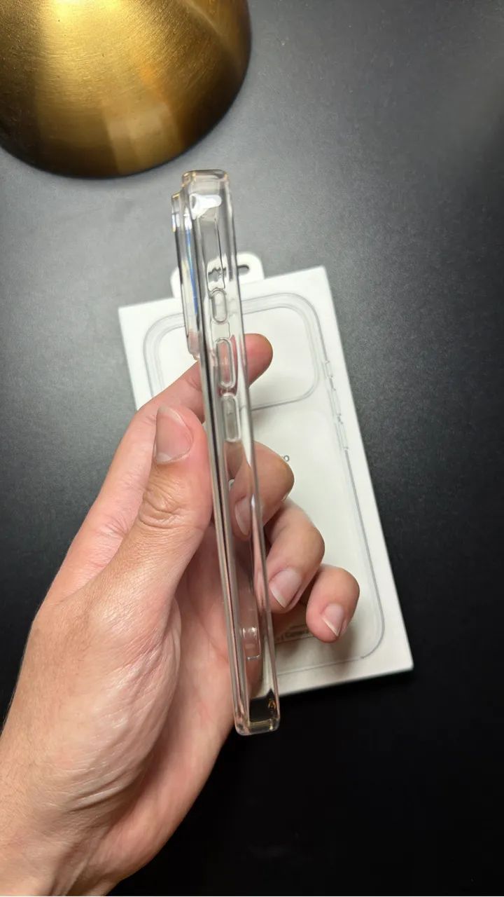 Capa Original Apple Transparente iPhone 17 Pro - Foto 4