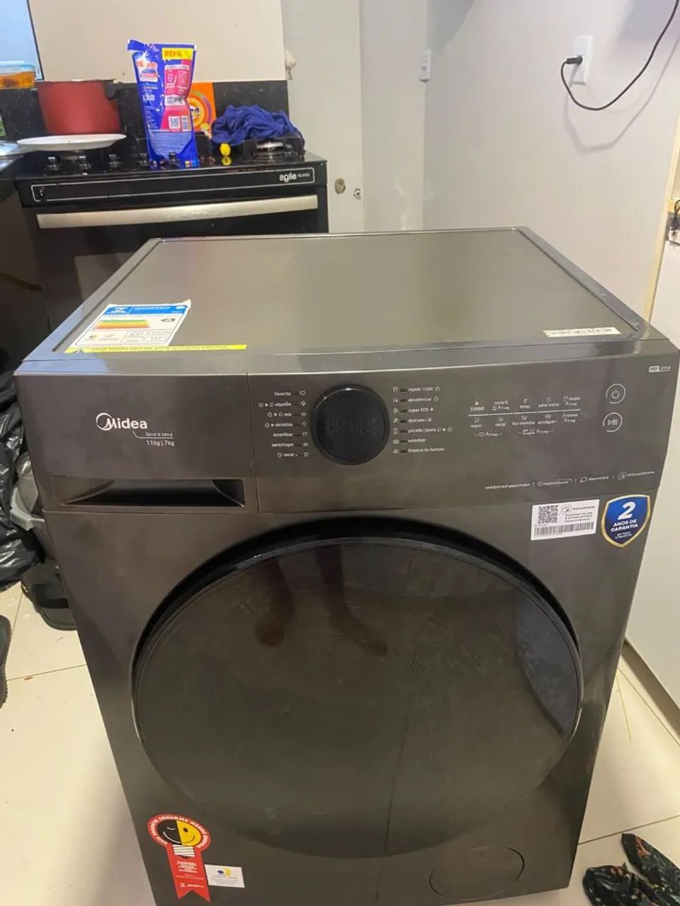 Lava e seca Midea 11k 