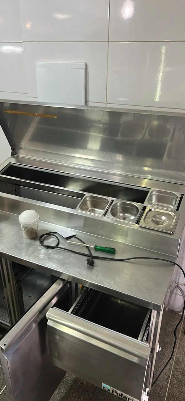 BALCÃO INOX REFRIGERADO - Foto 3