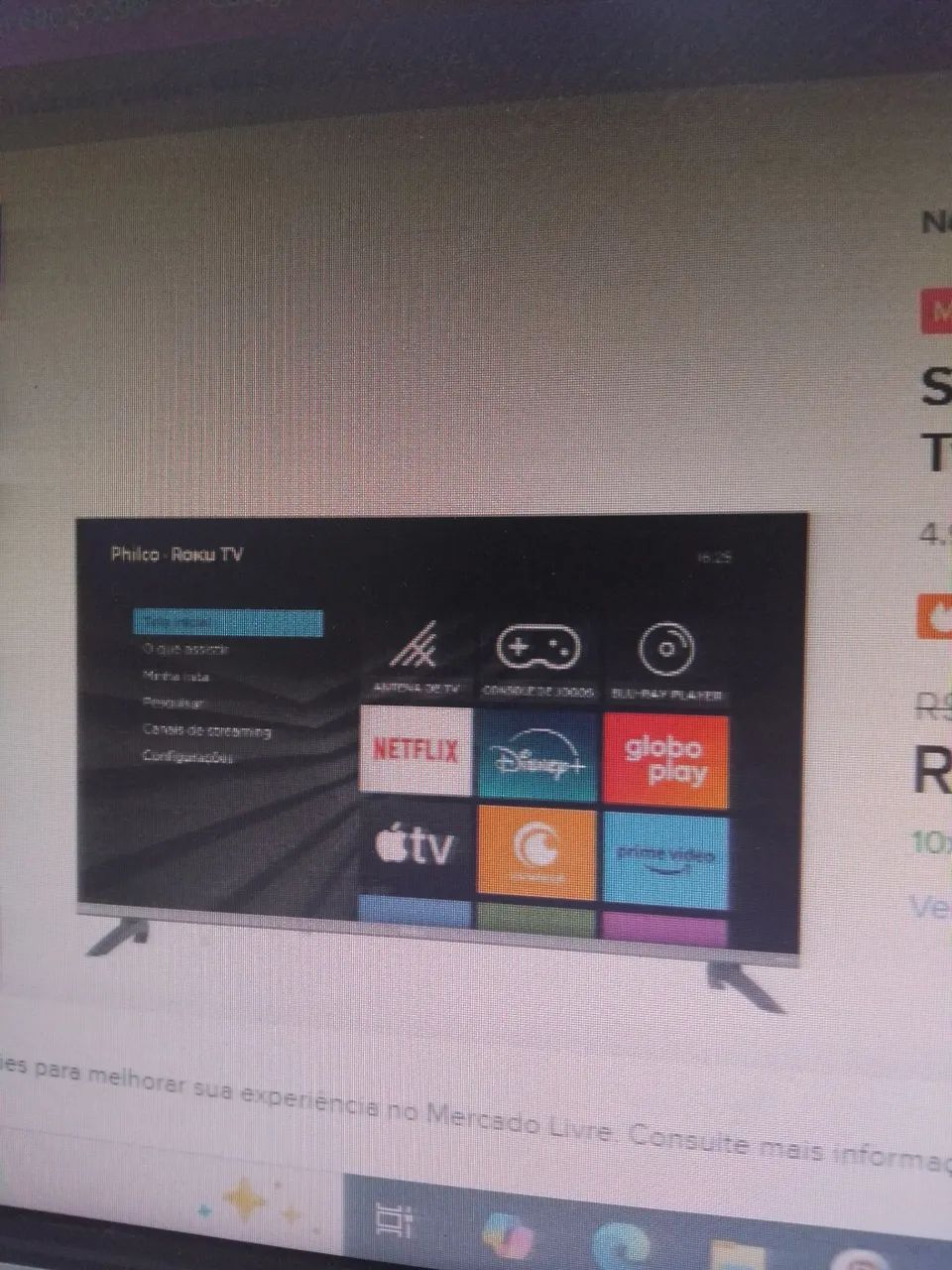 Vendo uma TV marca HQ 40 polegadas 2 meses de uso