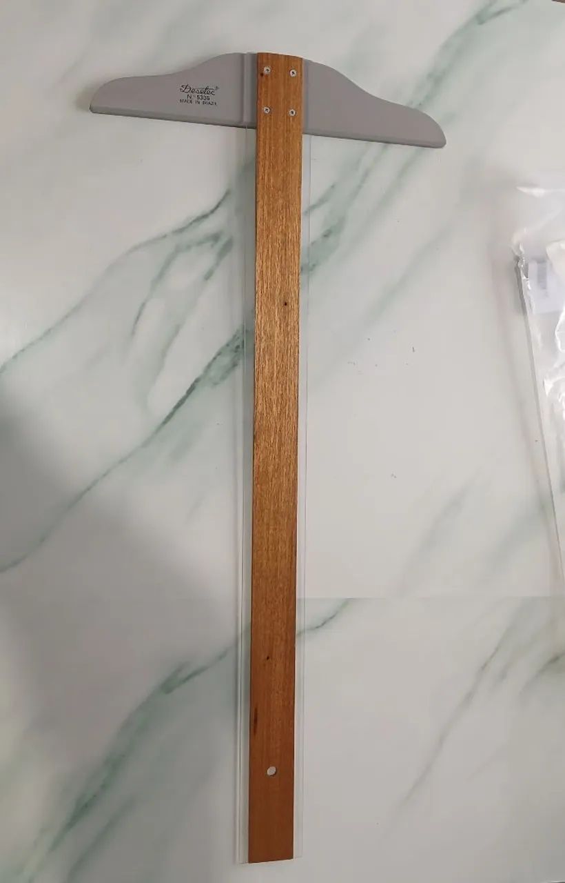 Régua T Trident 60cm Profissional  - Foto 2