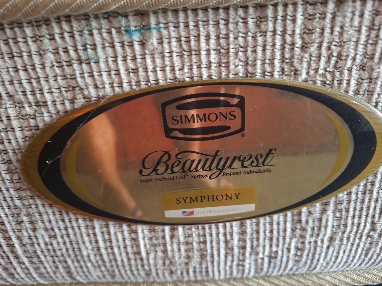 Cama box Queen size Bau simons molas ensacadas  - Foto 3